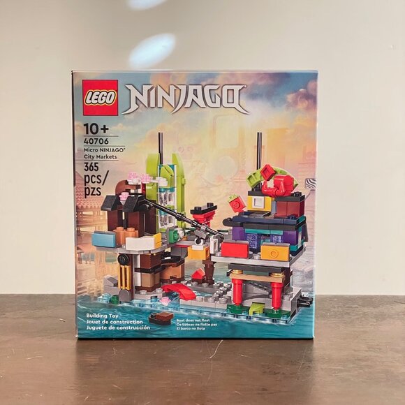 LEGO Lot of 4 Micro Ninjago City Sets 40703 40704 40705 40706 NIB New in Hand - Picture 11 of 16